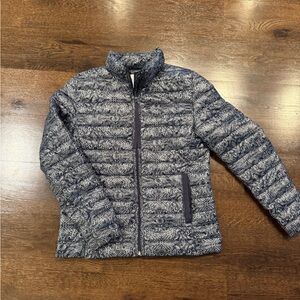 Blue Pattern lightweight jacket
